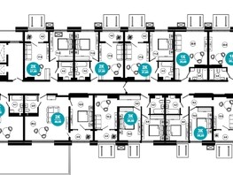 Продается 1-комнатная квартира АО Нескучный сад, корпус 1, 23.5  м², 31012950 рублей