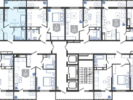 Продается 1-комнатная квартира ЖК Облака-3, дом 1, 36.6  м², 7914750 рублей