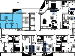 Продается 2-комнатная квартира ЖК Облака-3, дом 1, 60.1  м&sup2;, 12056421 рублей