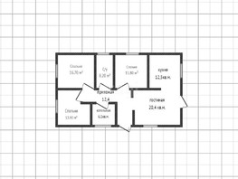 Продается Дом Крестьянская ул, 106  м², участок 6 сот., 7000000 рублей