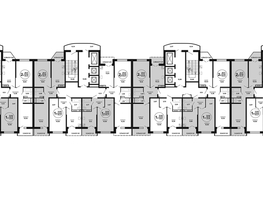 Продается 2-комнатная квартира ЖК Гулливер, литера 2, 54.94  м², 6925462 рублей