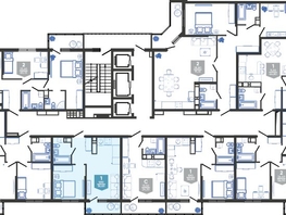 Продается 1-комнатная квартира ЖК Облака-3, дом 1, 36.6  м², 8269770 рублей