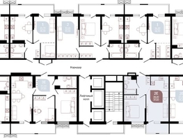 Продается 1-комнатная квартира ЖК Отражение, 2 очередь литера 4, 40.7  м², 6141630 рублей