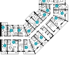 Продается 2-комнатная квартира ЖК Нескучный сад, корпус 2, 44.7  м², 51507810 рублей