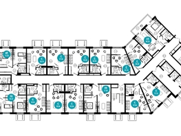 Продается 2-комнатная квартира ЖК Нескучный сад, корпус 2, 43.8  м², 46721460 рублей