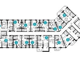 Продается 1-комнатная квартира ЖК Нескучный сад, корпус 2, 24.8  м², 31845680 рублей