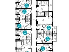 Продается 3-комнатная квартира ЖК Нескучный сад, корпус 2, 64  м², 68678400 рублей