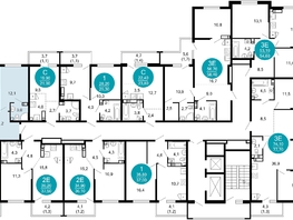 Продается 2-комнатная квартира ЖК Лестория, дом 3, 63.3 м², 28136850 рублей