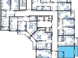 Продается Студия ЖК Облака-3, дом 1, 26.2  м², 6578820 рублей