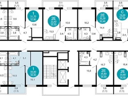 Продается 1-комнатная квартира ЖК Лестория, дом 4, 36.9  м², 15121620 рублей