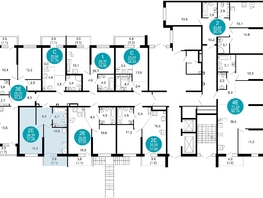 Продается 1-комнатная квартира ЖК Лестория, дом 5, 37.2  м², 13782600 рублей