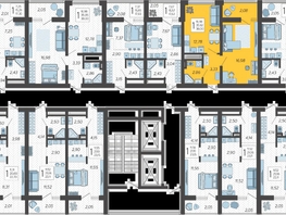 Продается 1-комнатная квартира ЖК Кислород, корпус 3, 38  м², 15659800 рублей