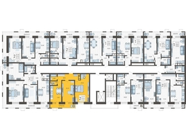 Продается 2-комнатная квартира ЖК Небо, литера 5, 62.6  м², 9446340 рублей