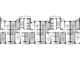 Продается 1-комнатная квартира ЖК Гулливер, литера 2, 38  м², 5592460 рублей