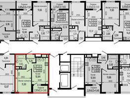 Продается 1-комнатная квартира ЖК Botanica Hills (Ботаника Хилс), лит 1, 32.82  м², 9884000 рублей