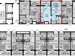 Продается 1-комнатная квартира ЖК Botanica Hills (Ботаника Хилс), лит 2, 33.57  м², 9203000 рублей