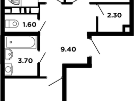 Продается 2-комнатная квартира ЖК Neo-квартал Красная площадь, 18, 59.7  м², 7641600 рублей