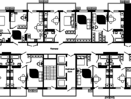 Продается 2-комнатная квартира ЖК Отражение, 2 очередь литера 4, 54.2  м², 7360360 рублей