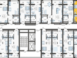 Продается 2-комнатная квартира ЖК Кислород, корпус 9, 48.55  м², 17696475 рублей