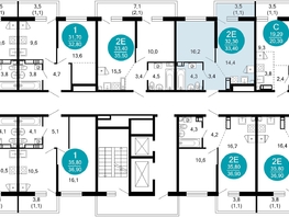 Продается 1-комнатная квартира ЖК Лестория, дом 4, 33.4  м², 14211700 рублей