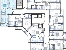 Продается 2-комнатная квартира ЖК Облака-3, дом 1, 55.9  м², 10375040 рублей