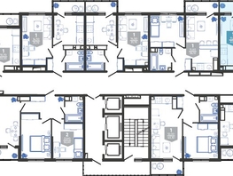 Продается 1-комнатная квартира ЖК Облака-3, дом 1, 37.5  м², 7588125 рублей