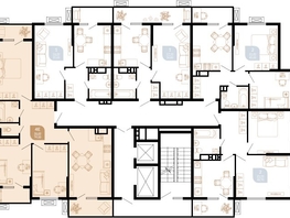 Продается 3-комнатная квартира ЖК Южане, 4 очередь литера 4, 74.7  м², 12616830 рублей