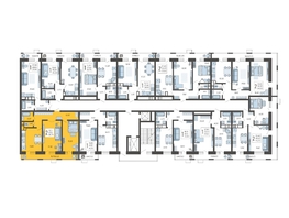 Продается 2-комнатная квартира ЖК Небо, литера 2, 67.84  м², 9291310 рублей