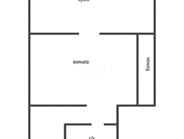 Продается 1-комнатная квартира Агрономическая ул, 40.9  м², 4300000 рублей