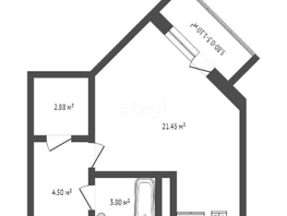 Продается Студия ЖК Открытие, 33.7  м², 3950000 рублей