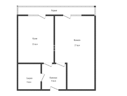 Продается 1-комнатная квартира Конгрессная ул, 35.4  м², 4500000 рублей