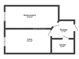 Продается 1-комнатная квартира ЖК DOGMA PARK (Догма парк), литера 1, 35.2  м², 5350000 рублей