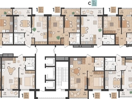 Продается 2-комнатная квартира ЖК Мята, 59.9  м², 7607300 рублей