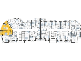 Продается 2-комнатная квартира ЖК Зеленодар, литера 5б, 67 м², 7765300 рублей