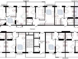 Продается 2-комнатная квартира ЖК Отражение, 1 очередь литера 1, 53.11  м², 9028700 рублей