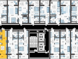 Продается Студия ЖК Кислород, корпус 3, 22.7  м², 10544150 рублей