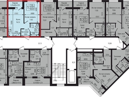 Продается 1-комнатная квартира ЖК Botanica Hills (Ботаника Хилс), литера 3, 35.45  м², 9219000 рублей