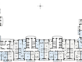 Продается 2-комнатная квартира ЖК Гулливер, литера 1, 67.04  м², 8364000 рублей