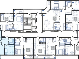 Продается 2-комнатная квартира ЖК Облака-3, дом 1, 56.1 м², 9912870 рублей