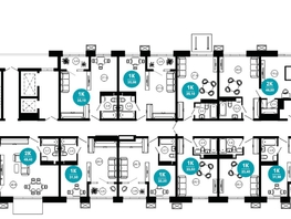 Продается 1-комнатная квартира АО Нескучный сад, корпус 1, 35.1 м², 34145280 рублей