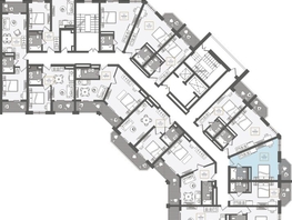 Продается 1-комнатная квартира АО Нескучный сад, корпус 1, 30.2 м², 30152630 рублей