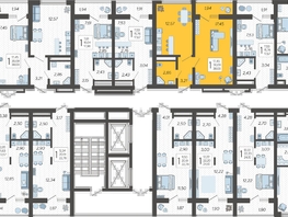 Продается 1-комнатная квартира ЖК Кислород, корпус 9, 38.03 м², 15905700 рублей