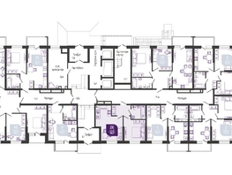Продается 1-комнатная квартира ЖК Улыбка, литера 2, 39.3 м², 4723860 рублей