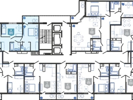 Продается 2-комнатная квартира ЖК Облака-3, дом 1, 60.1 м², 10956230 рублей