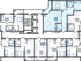 Продается 2-комнатная квартира ЖК Облака-3, дом 1, 91.1 м², 15086160 рублей