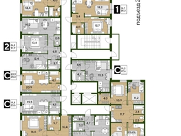 Продается 1-комнатная квартира ЖК DOGMA PARK (Догма парк), литера 22, 38.3  м², 6080508 рублей