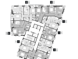 Продается 2-комнатная квартира ЖК Парк Победы 2, литера 28, 63 м², 10155600 рублей
