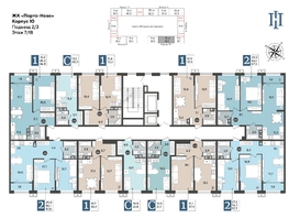 Продается 1-комнатная квартира ЖК Порто-Ново, литера 6, 37.5 м², 6960450 рублей