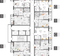 Продается 2-комнатная квартира ЖК Рекорд 2, литера 1, 68.9  м², 13290811 рублей