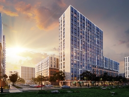 Продается 1-комнатная квартира ЖК Архитектор, литера 4.2, 37.4 м², 5654880 рублей